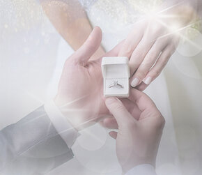 Wer kauft die Verlobungsringe?