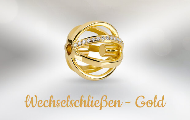 Wechselschließen - Gold