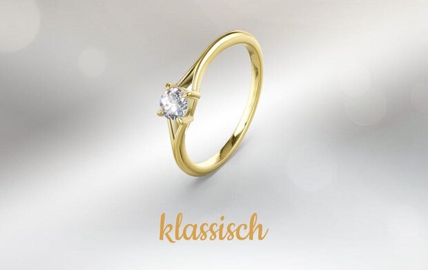 klassische Verlobungsringe