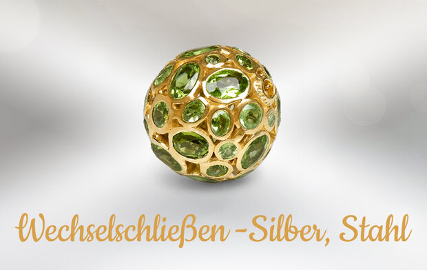 Wechselschließen - Silber, Edelstahl