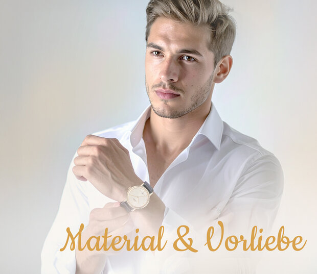 Uhren nach Material & Vorliebe