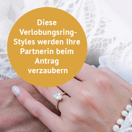 Diese Verlobungsring-Styles werden Ihre Partnerin beim Antrag verzaubern