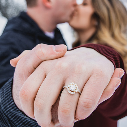 Ausgefallener Vintage-Ring als Verlobungsring