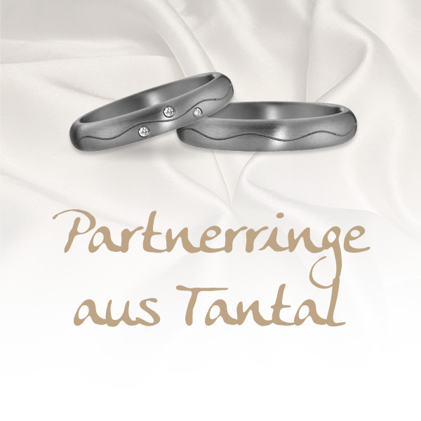 Partnerringe aus Tantal