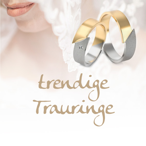 trendige Trauringe