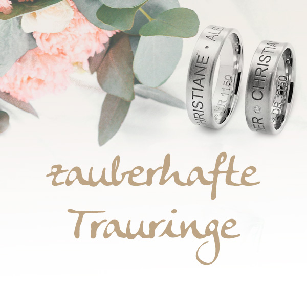 zauberhafte Trauringe