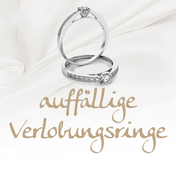 auffällige Verlobungsringe