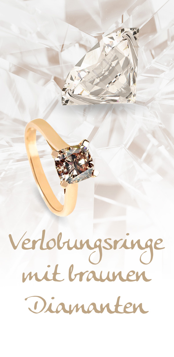 Verlobungsringe mit braunen Diamanten