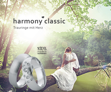 harmony classic - Trauringe mit Herz